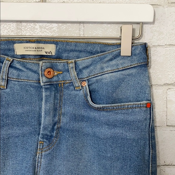 Scotch & Soda La Bohemienne Mid Rise Skinny Jeans - Picture 6 of 8